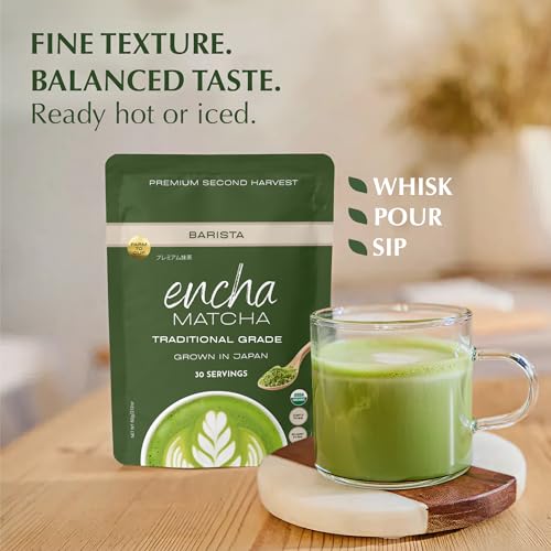 Matcha Powder Barista Grade Latte Organic Matcha Powder (2.12 Ounce)
