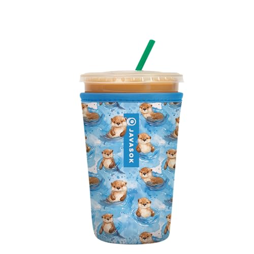 JavaSok Iced Coffee & Cold Soda Insulated Neoprene Cup Sleeve