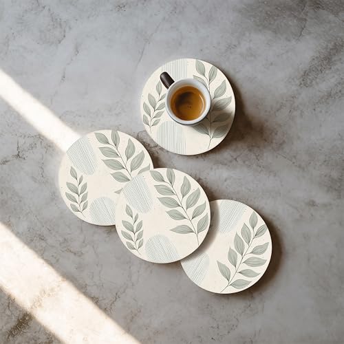 Ceramic Coasters Set of 4 (4 Count)