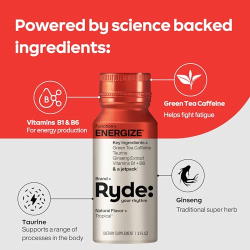 RYDE Variety Shots (12 Fl Oz)