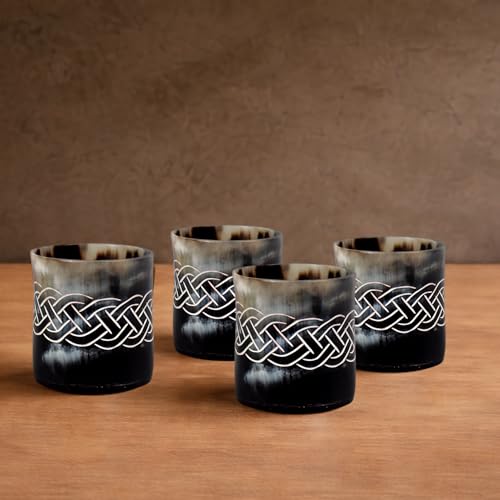 Viking Horn Shot Glasses Set of 12 (12 Count)