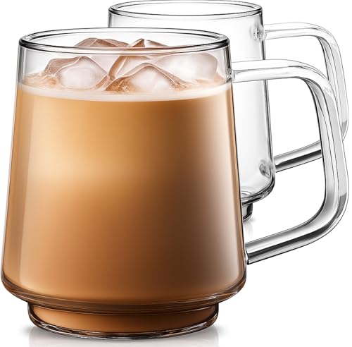 20oz Stackable Glass Mugs Set of 2 (40 Count)