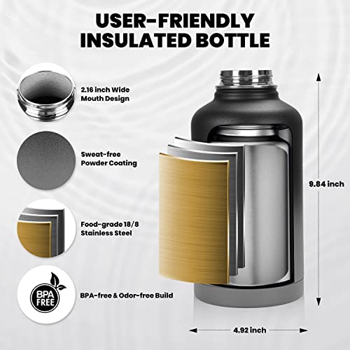 Insulated Water Bottle 64 oz