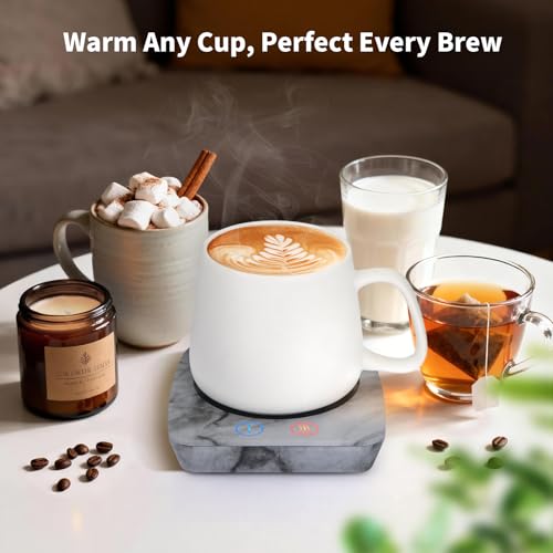 Mug Warmer Coffee Cup Warmer for Desk Auto Shut Off After 4 Hours