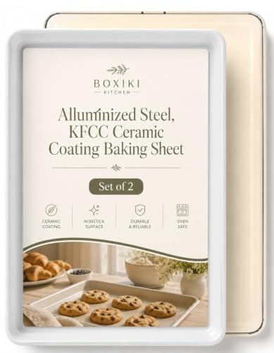 Ceramic Baking Sheet Half Size 17"x11" (2 Count)