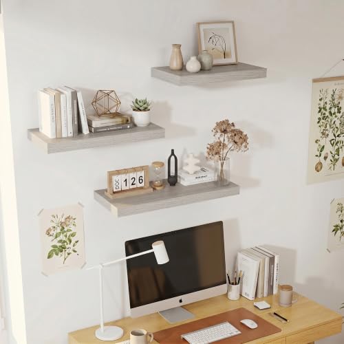 Deep Floating Shelves 55x12” Set of 2 (2 Count)