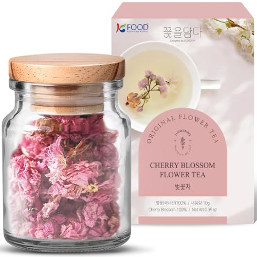 Korean Food KKOKDAM Cherry Blossom Flower Tea