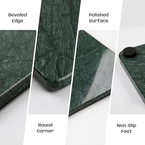 Green Marble Cutting Board for Kitchen