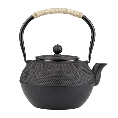 40oz Cast Iron Tea Kettle for Stovetop