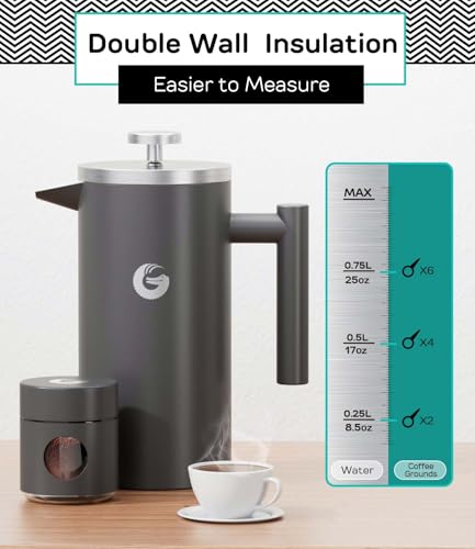 French Press Coffee Maker 34 oz