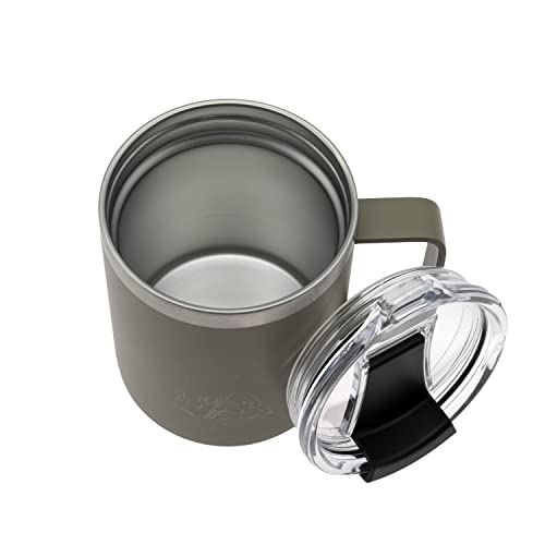 12 oz Insulated Coffee Mug with Handle & Lid