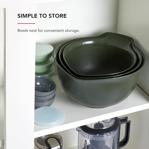Universal Nesting Plastic Mixing Bowls (3 Count)