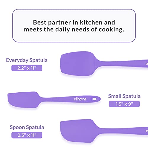 Chef Series 3 Piece Silicone Spatula Set (3 Count)