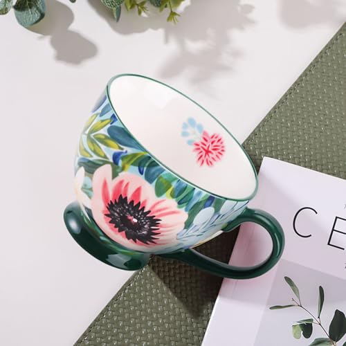Autumn Handmade Large Ceramic Coffee Mug