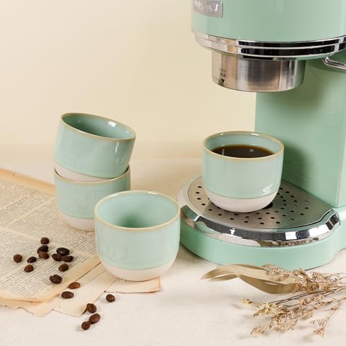 Ceramic Espresso Cups Set of 4