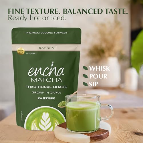 Matcha Powder Barista Grade Latte Organic Matcha Powder (17.6 Ounce)