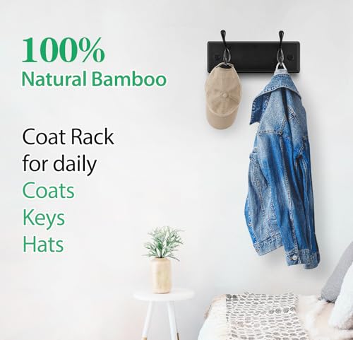 Heavy Duty Wooden Coat Rack