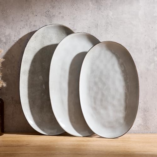 Serving Platters Set of 3 Sizes (15 Count)
