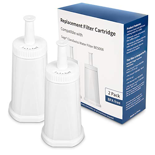 2 Pack Water Filter Compatible with Breville Coffee Machine (2 Count)