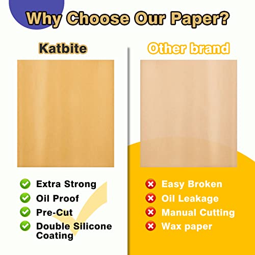 200Pcs 18x26 inches Parchment Paper Sheets