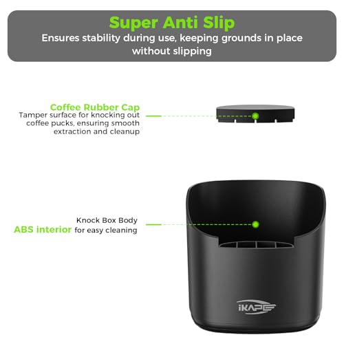 Espresso Knock Box for Coffee Grounds