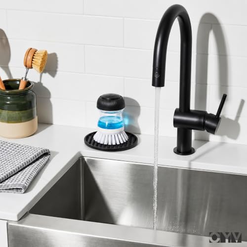 Soap Dispensing Palm Brush Set