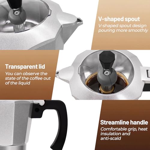 Electric Aluminum Moka Pot 3