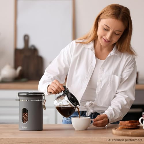 Coffee Canister with Window