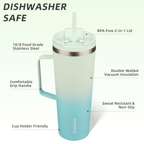 26oz Insulated Tumbler with Handle