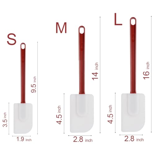 Silicone High Heat Spatula Set