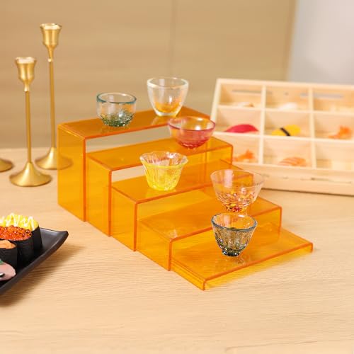 Orange Display Risers (10 Count)