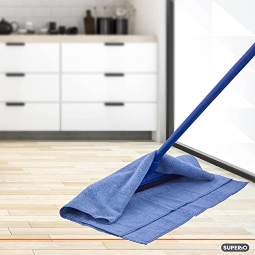 Microfiber Squeegee Mopping Towel Extra Large Miracle Cloth 20 x 30 Streak Free Microfiber Floor Cloth (6 Count)