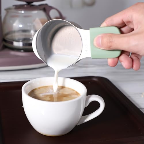 Magnetic Measuring Cups Set Stainless Steel Stackable Nesting Measuring Cup