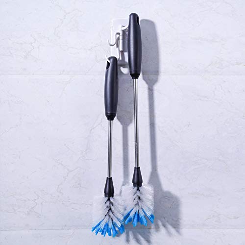 Stainless Steel Bottle Brush with Replaceable Head (2 Count)