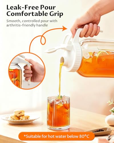 64oz Mason Jar Pitcher