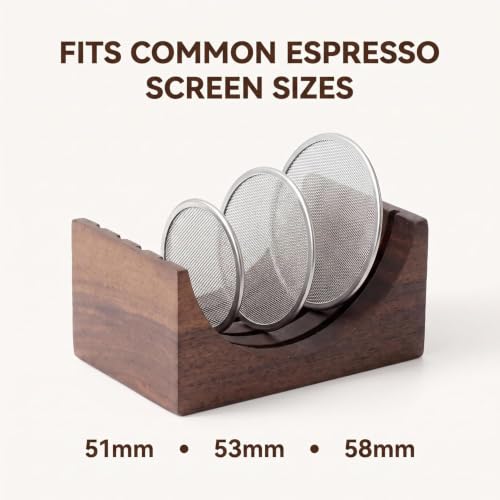Espresso Puck Screen Walnut