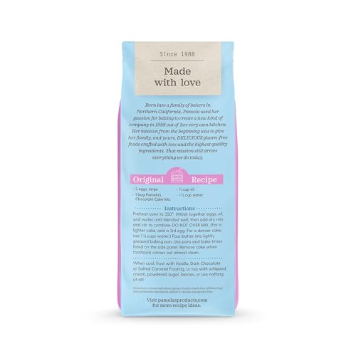 Pamela's Gluten Free Chocolate Cake Mix (126 Ounce)
