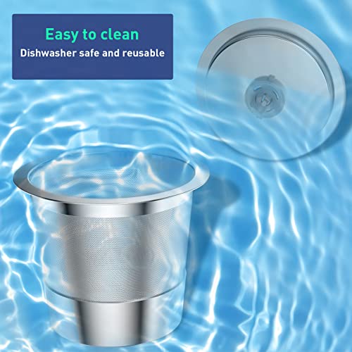Reusable Stainless Steel Coffee Filters for Keurig 1.0 & 2.0 Brewers