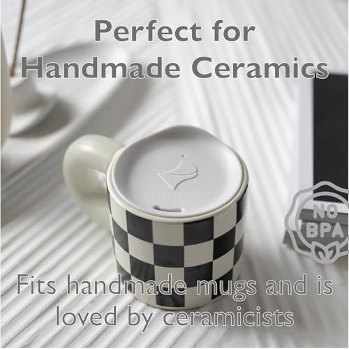 Reusable Silicone Lid for Coffee Cups and Mugs