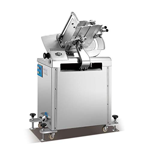MS 14A 2550W Floor Model 110V Commercial Automatic Electric Meat Slicer with Stainless Steel Blade