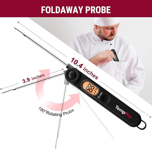 TempSwift Digital Meat Thermometer with Temperature Indicator