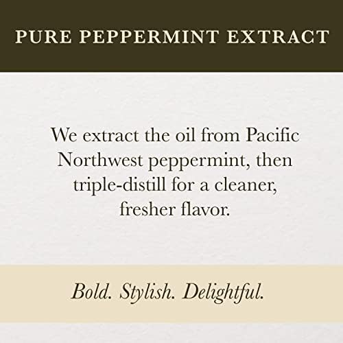 Pure Peppermint Extract for Baking (4 Fl Oz)