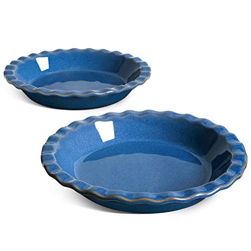 Ceramic Pie Dish for Baking (2 Count)