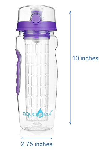 AquaFrut 32 OZ Fruit Infuser Water Bottle