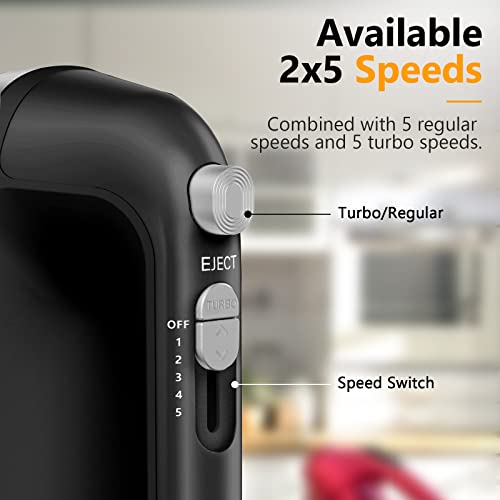 Hand Mixer Electric (5 Count)