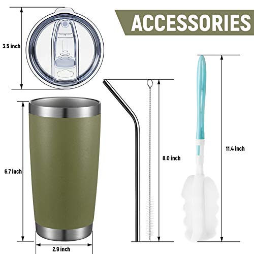 20oz Double Wall Vacuum Insulated Travel Mug (12 Count)