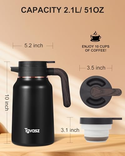 51 Oz Carafes for Hot Liquid (2 Count)