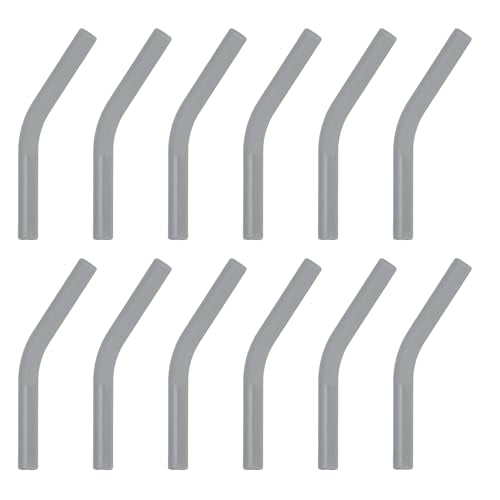 12Pcs Silicone Straw Tips (12 Count)