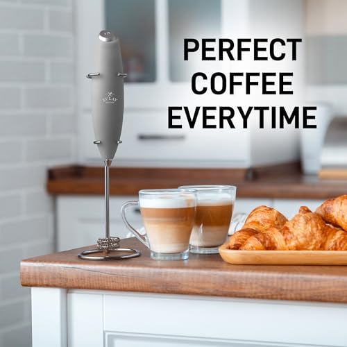Powerful Milk Frother Wand With Duracell Batteries