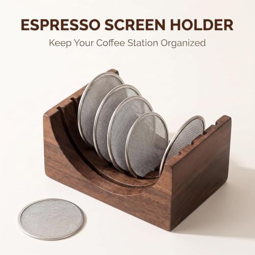 Espresso Puck Screen Walnut
